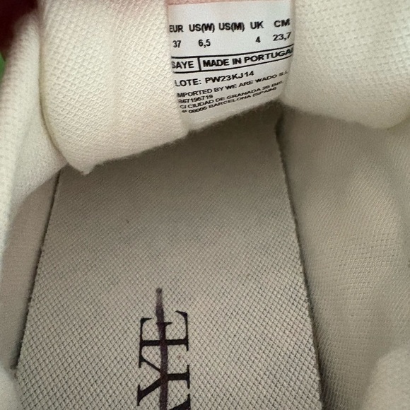 NWT SAYE Modelo 92 Vegan Sneakers Size 37 Women’s - Picture 15 of 15